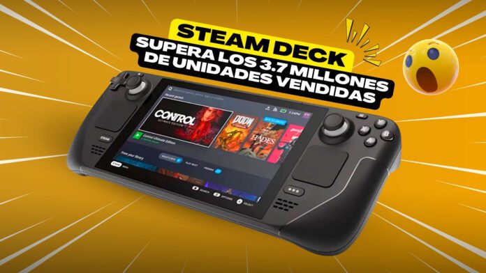 Steam Deck supera los 3.7 millones de unidades vendidas
